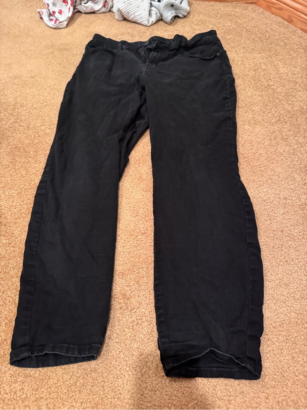 Lane Bryant high rise black skinny Jeans